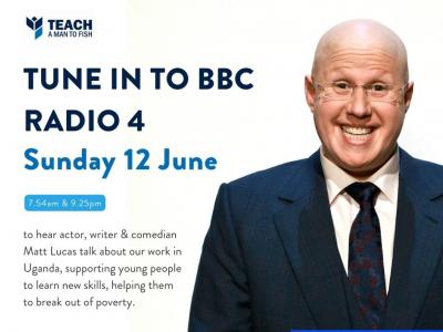 Teach A Man To Fish to feature in BBC Radio 4 Appeal