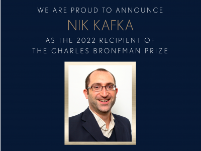 Founder and CEO Nik Kafka wins prestigious prize