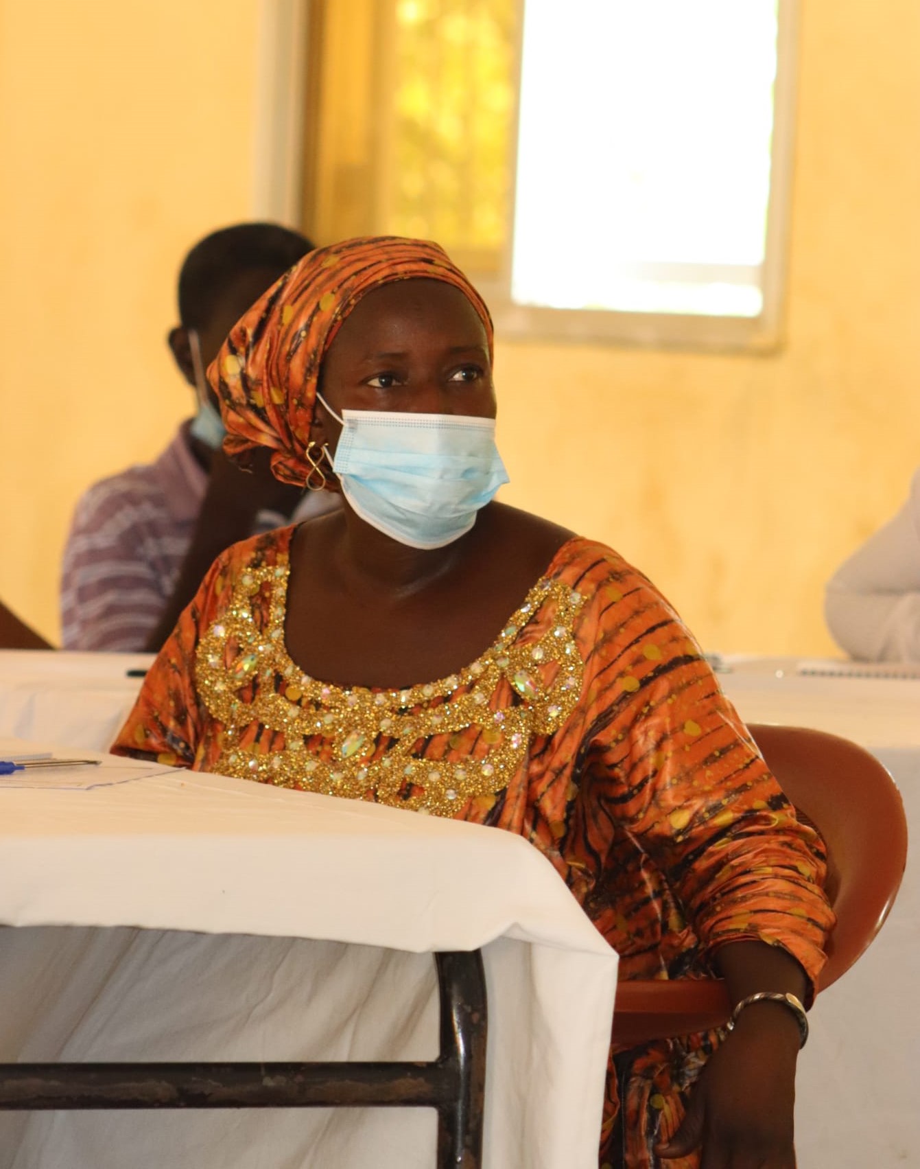 Training participant at Mako Gold Mine, Senegal